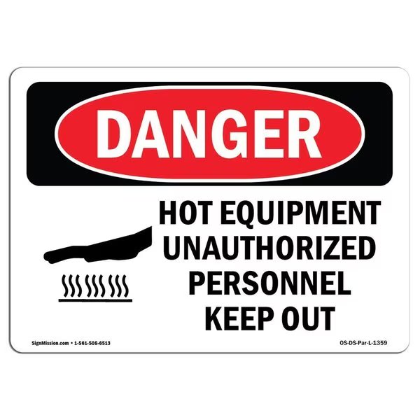 OSHA Sign, 12